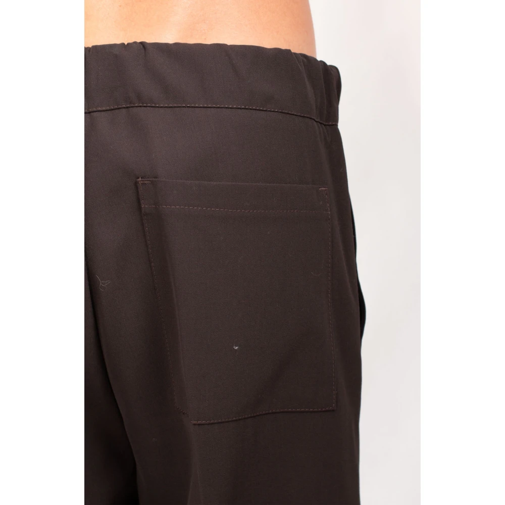 Costumein Losse broek met John riem Brown Heren
