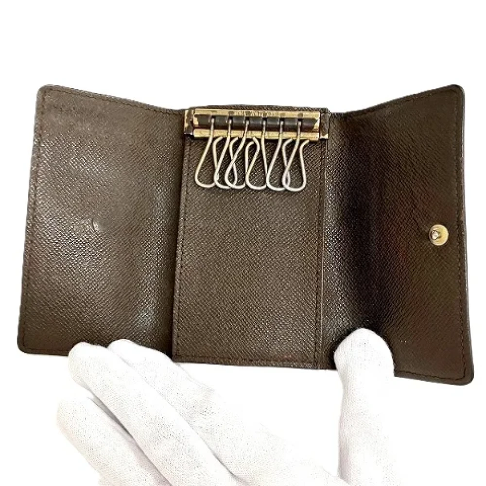 Louis Vuitton Vintage Pre-owned Canvas key-holders Brown Heren