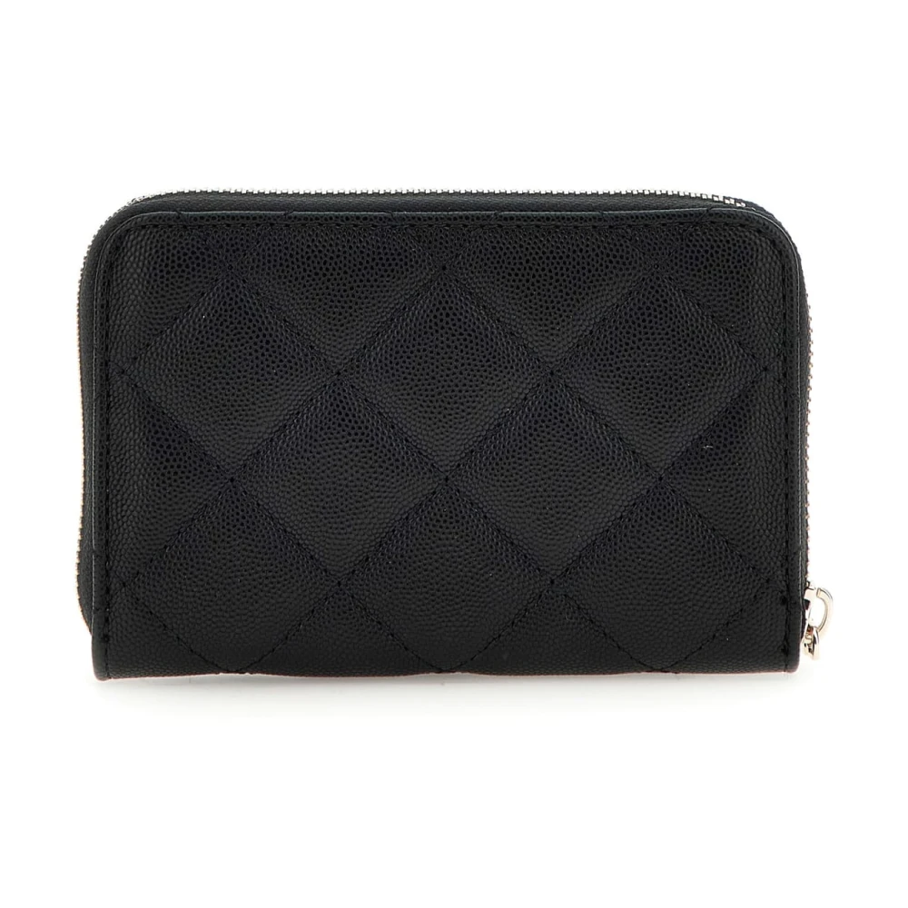 Guess Eco Carly Kleine Portemonnee Zwart Black Dames