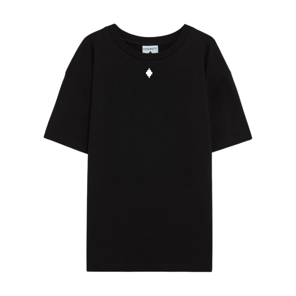 Marcelo Burlon Black T-Shirts, Male, L, Jersey T-Shirt