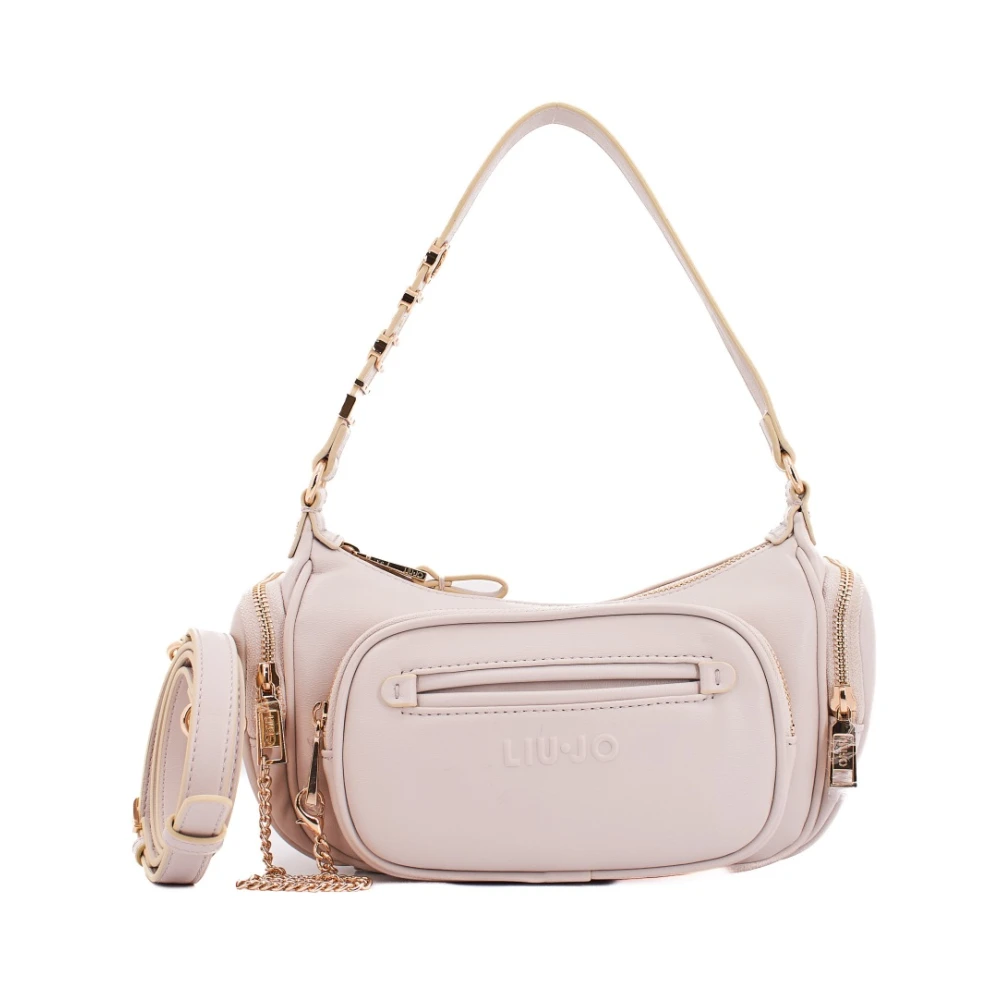Liu Jo Stijlvolle Schoudertassen Aktetas Beige Dames