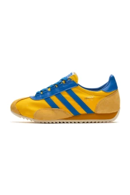 Bold Gold Sneakers med Nylon Överdel