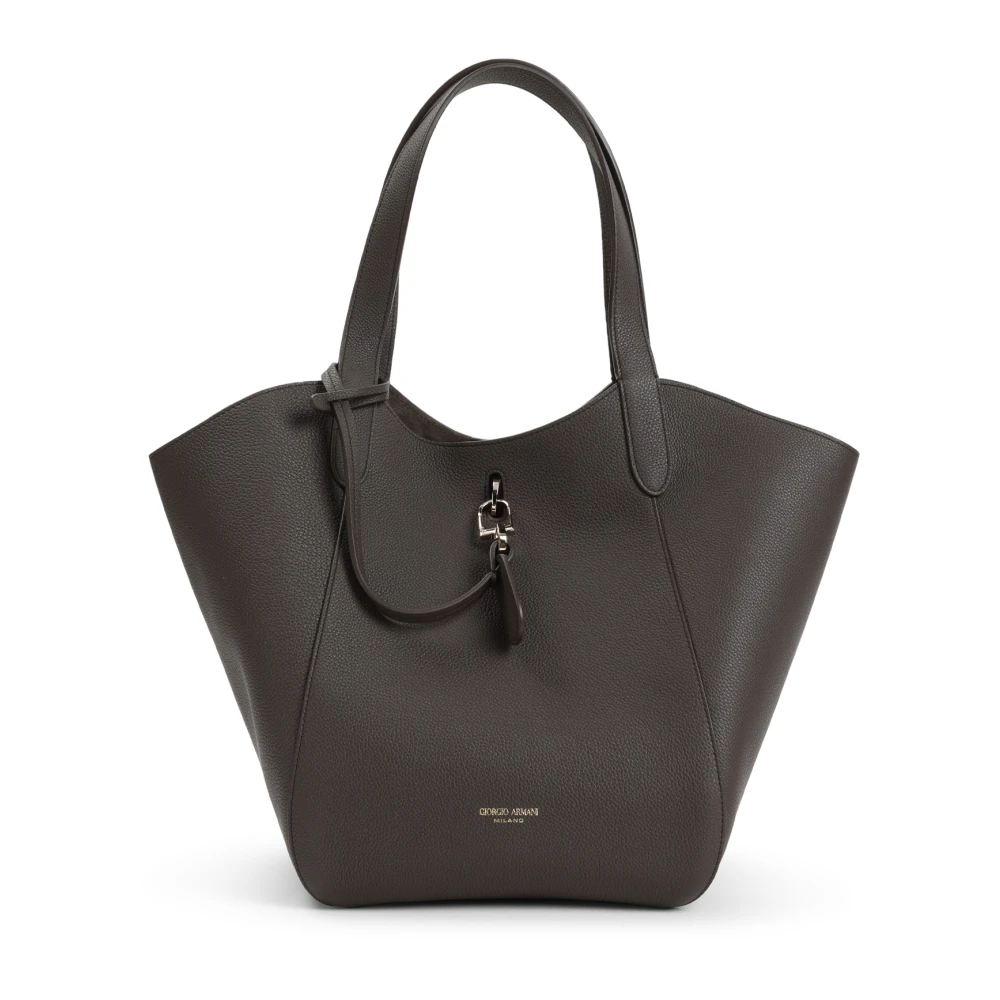 Giorgio Armani Stijlvolle Schoudertas Black Dames