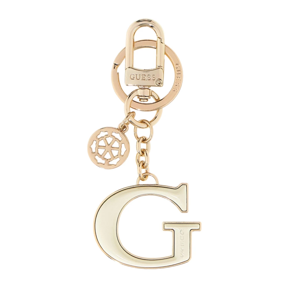 Guess Donna Bianco - Portachiavi In Metallo - Accessories - One Size