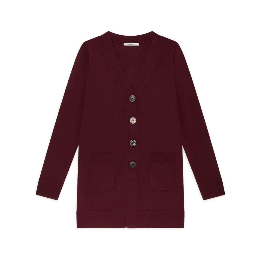 Maliparmi Women's Red Colours Of The World Cardigan - Cardigans - S - Knitwear
