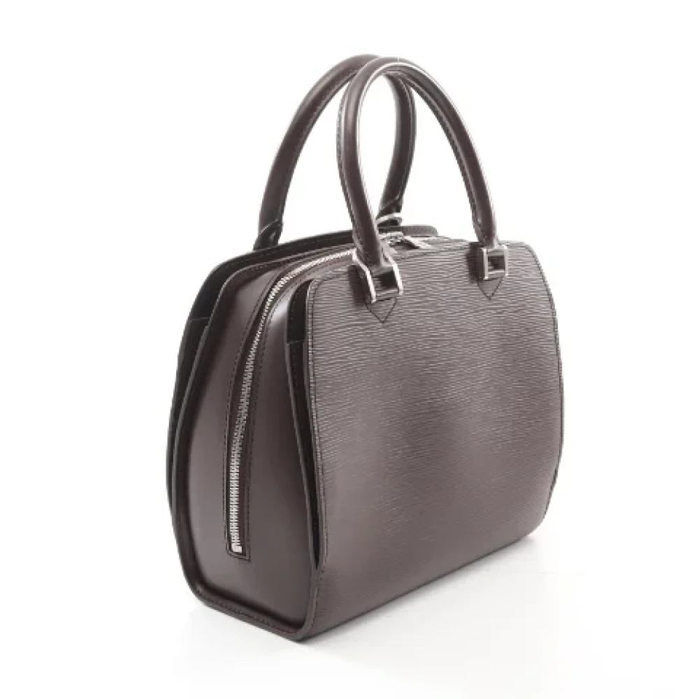 Louis Vuitton Vintage Pre-owned Leather handbags Brown Dames