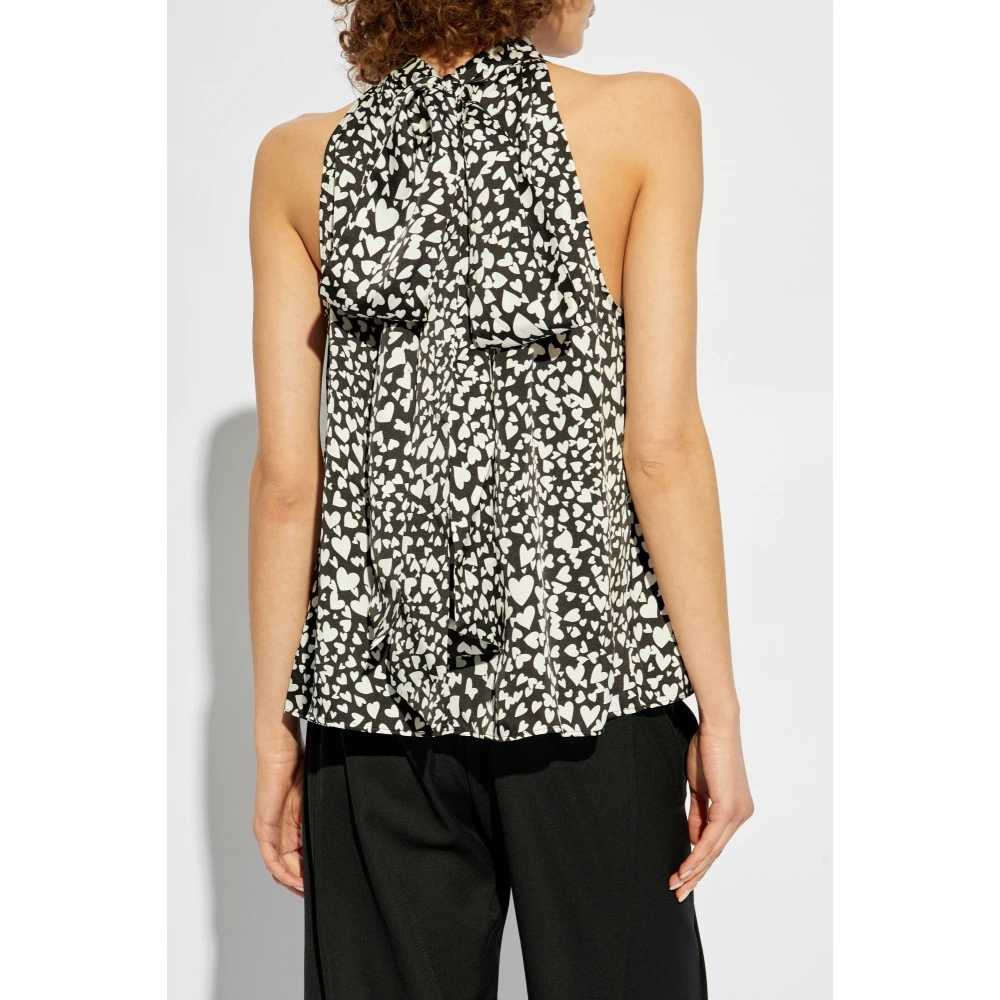 Anine Bing Top Brooke Black Dames