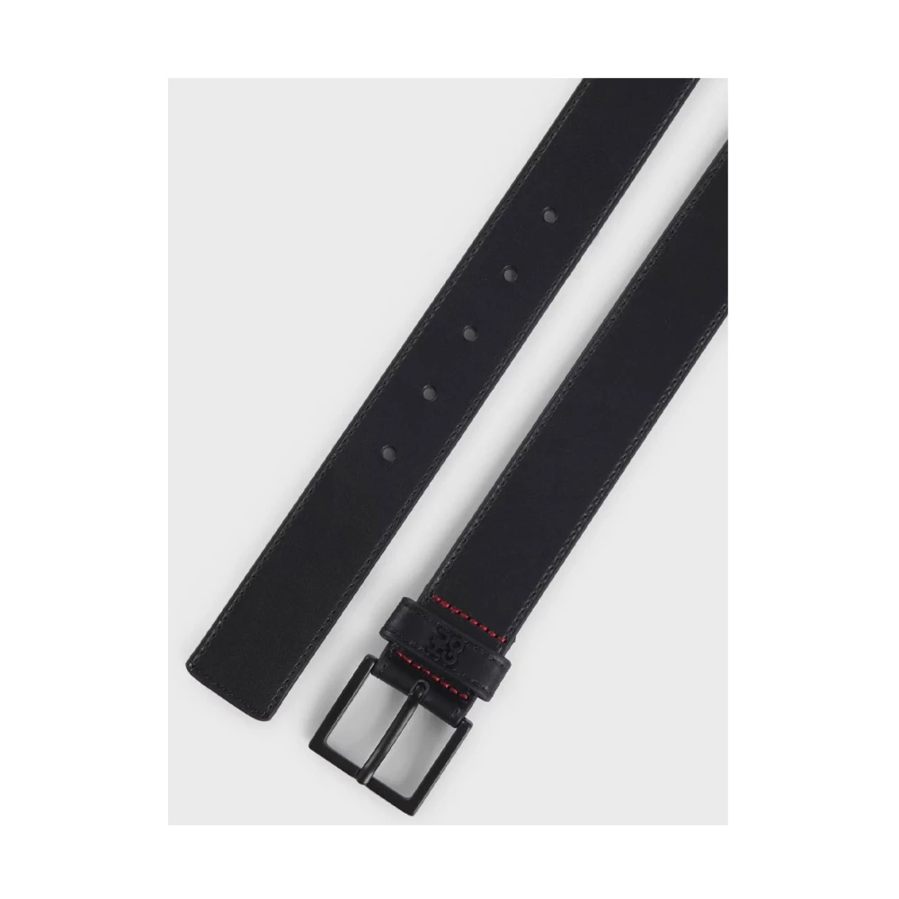 Hugo Boss Stijlvolle Remen voor een trendy look Black Heren