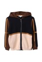 cardigan-a-capuche-colorblock-marine