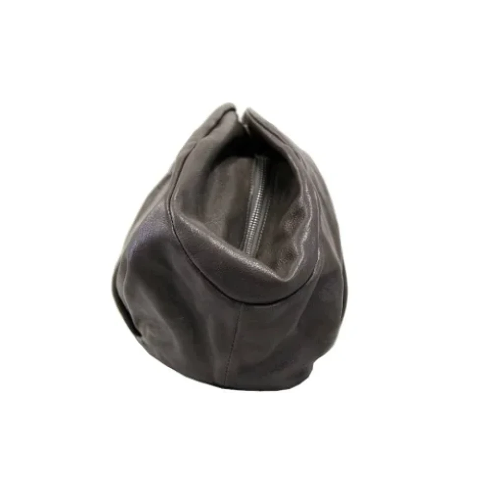 Marni Pre-owned Leather handbags Gray Dames