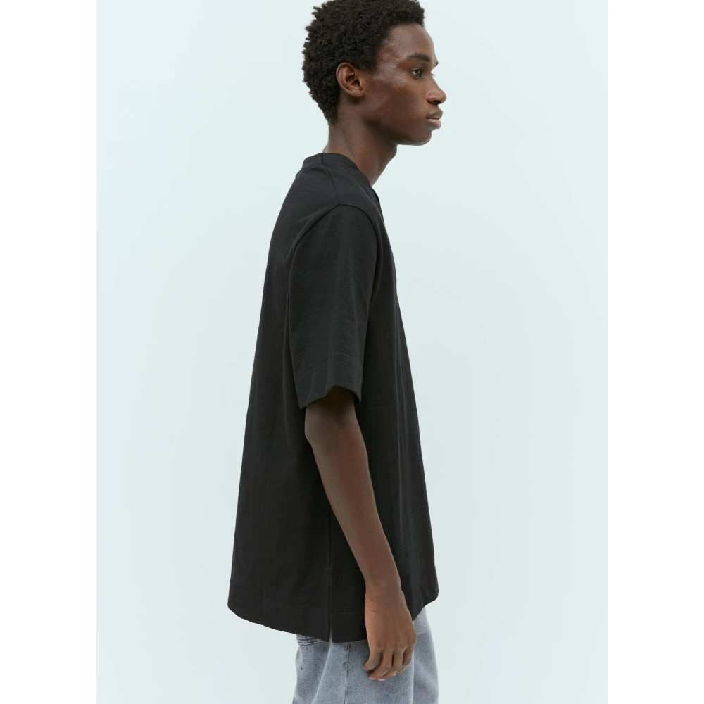 Jil Sander T-Shirts Black Heren