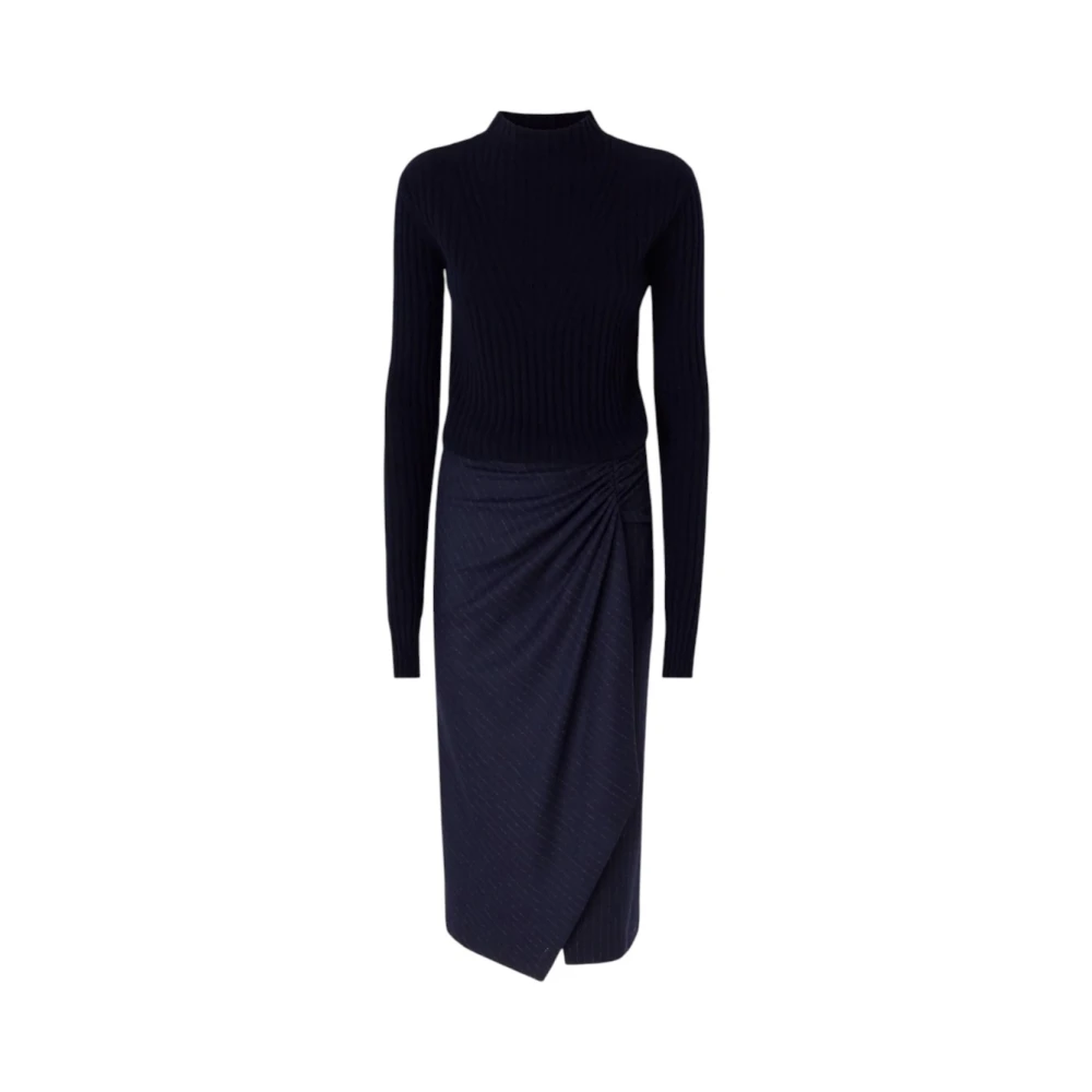 Pinko , Midi Dresses, Female, Blue, Xs, Midi Dress