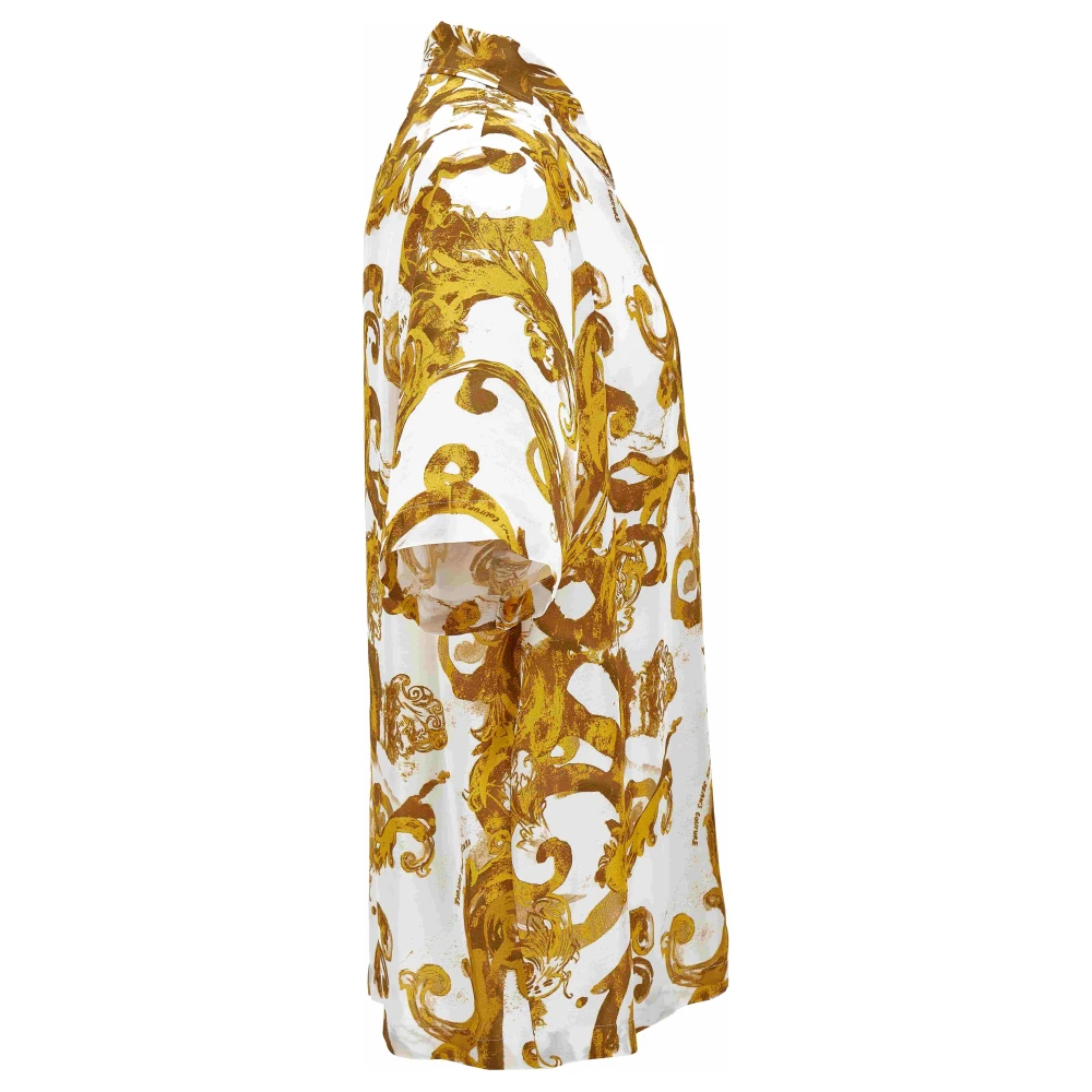 Versace Jeans Couture Stijlvolle Overhemden Collectie Multicolor Heren