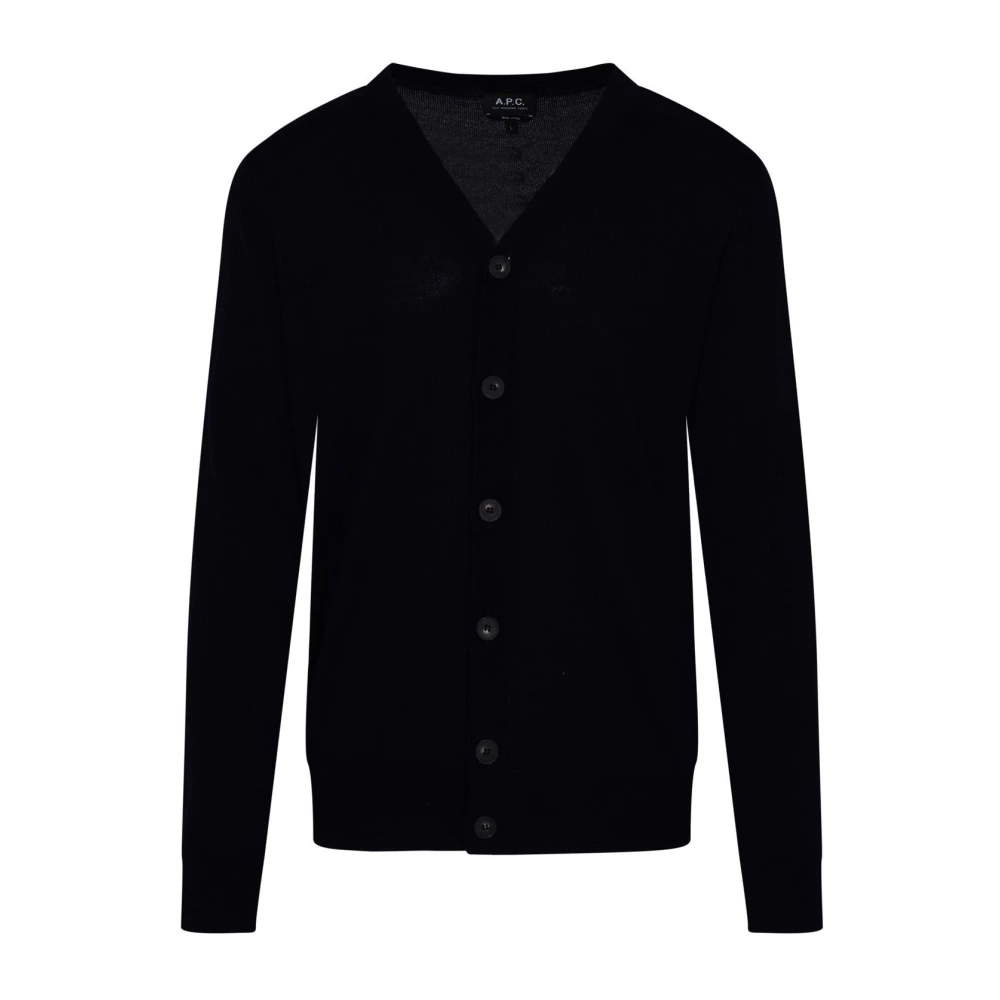 A.p.c. Cardigan Blue Heren