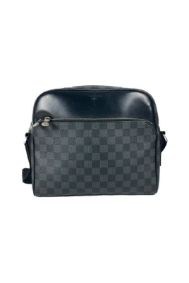 Pre-owned Vintage Damier Graphite Messenger Bag