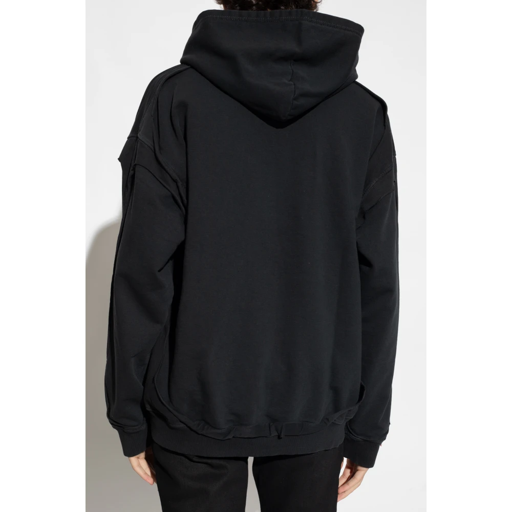 Diesel S-Boxt-Hood hoodie Black Heren