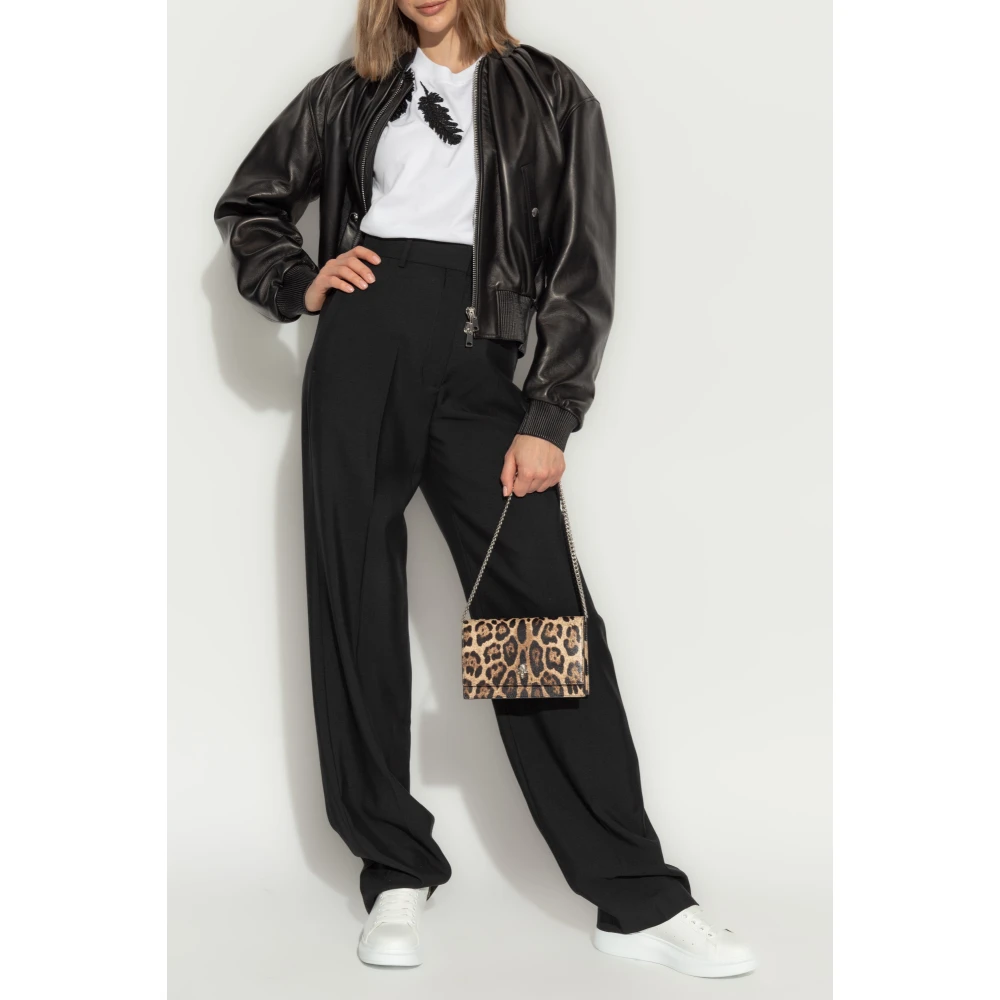 alexander mcqueen Top met applicatie White Dames