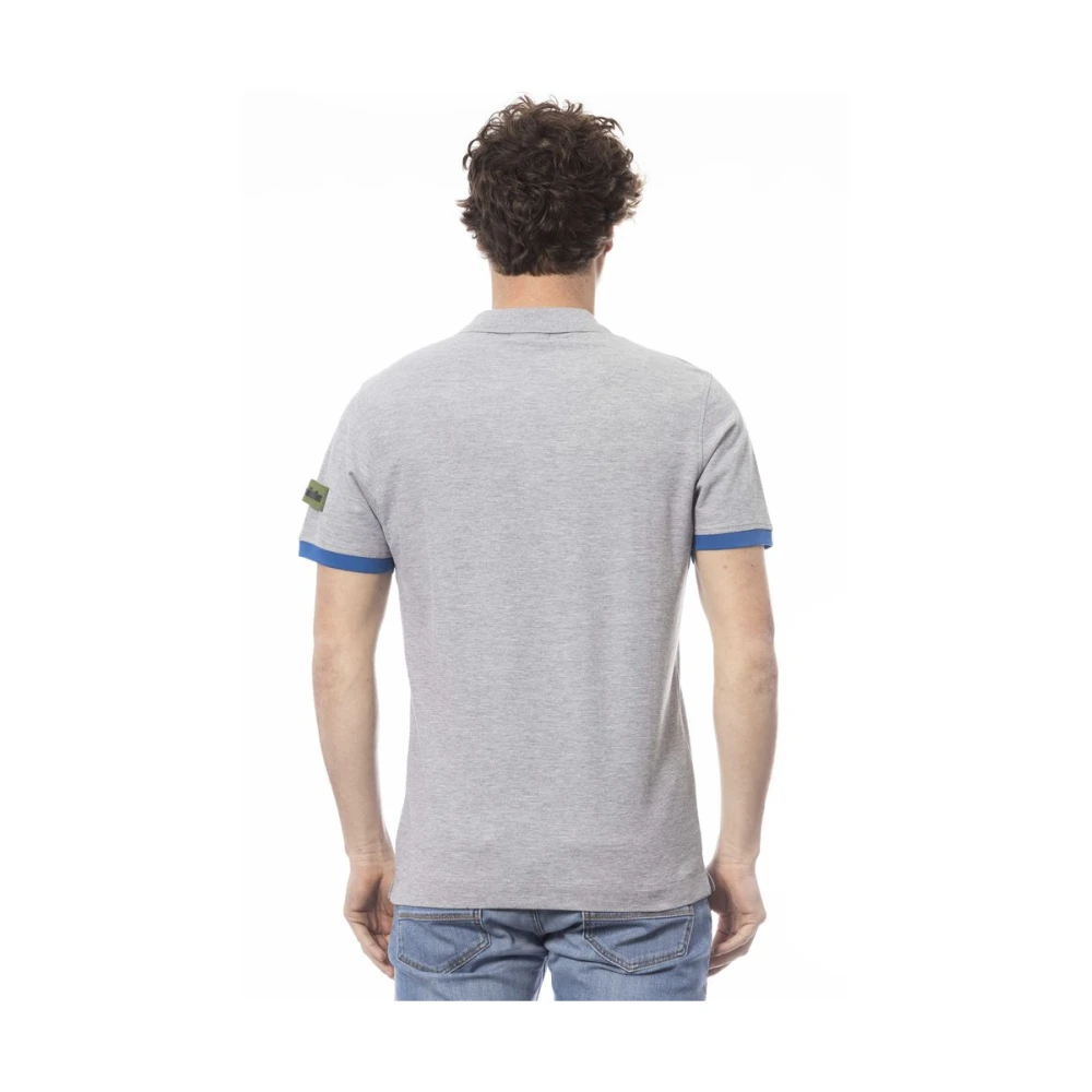 Invicta Grijs Katoenen Poloshirt Gray Heren