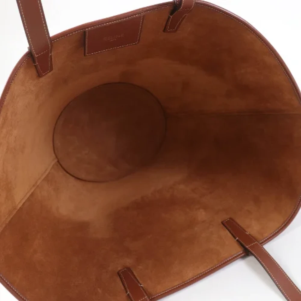 Celine Vintage Pre-owned Leather totes Brown Dames