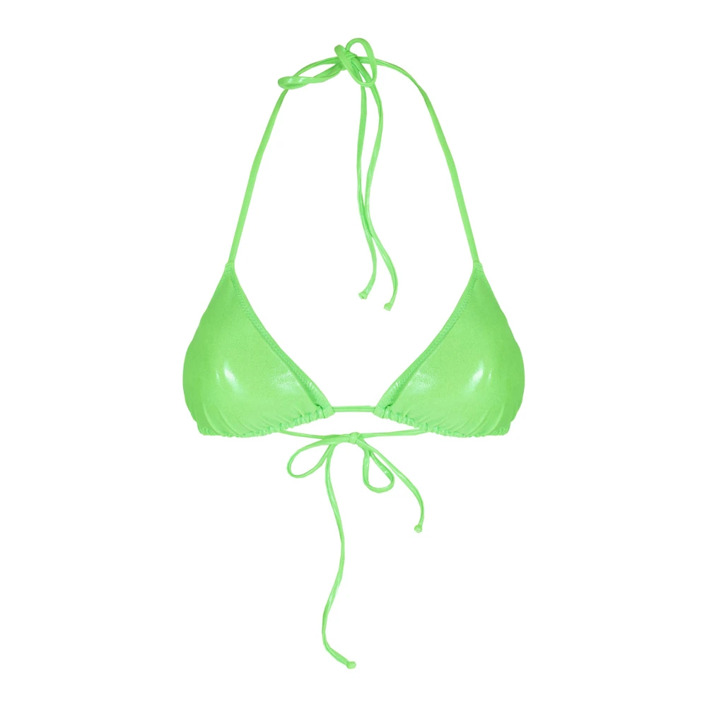 MC2 Saint Barth Driehoek Bikini Top Klassieke Stijl Green Dames