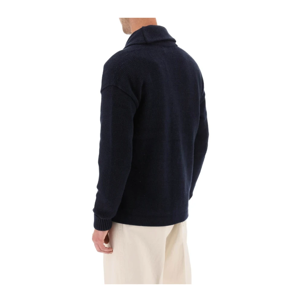 Polo Ralph Lauren Comfortabele Gebreide Vest Blue Heren