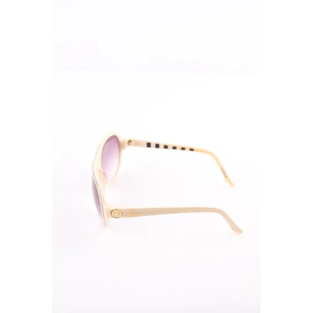 Moschino Pre-Owned Pre-owned Glass sunglasses Beige Dames