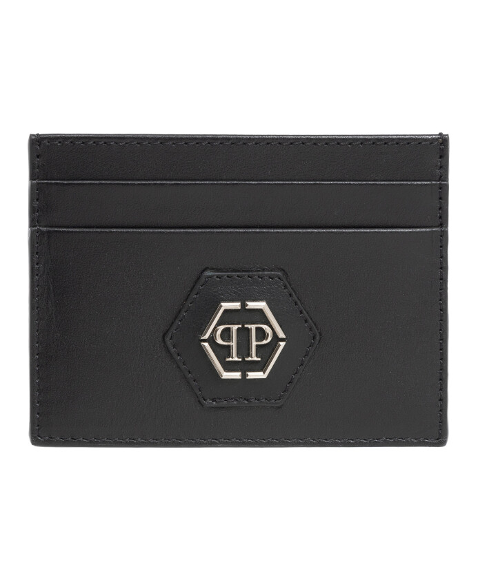 hexagon-card-holder-with-logo