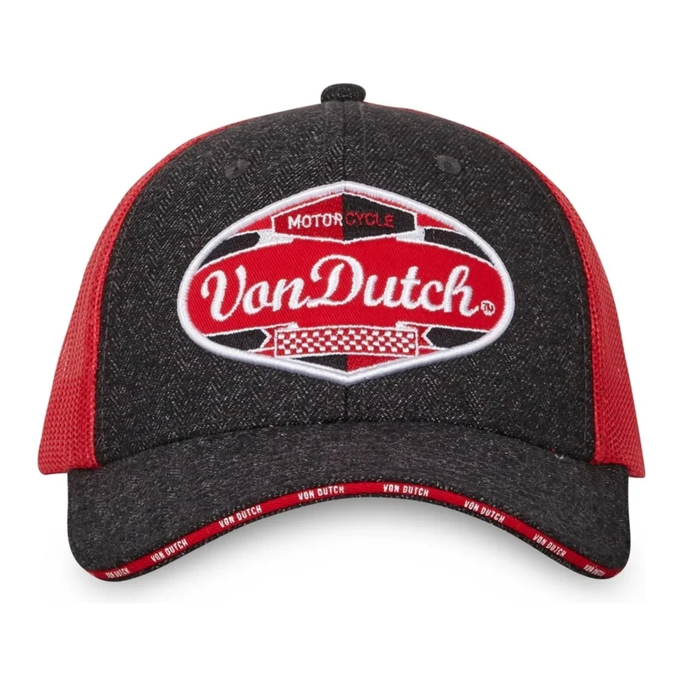 Von Dutch Mixgrey Trucker Cap Marengo Roja Style Green Heren