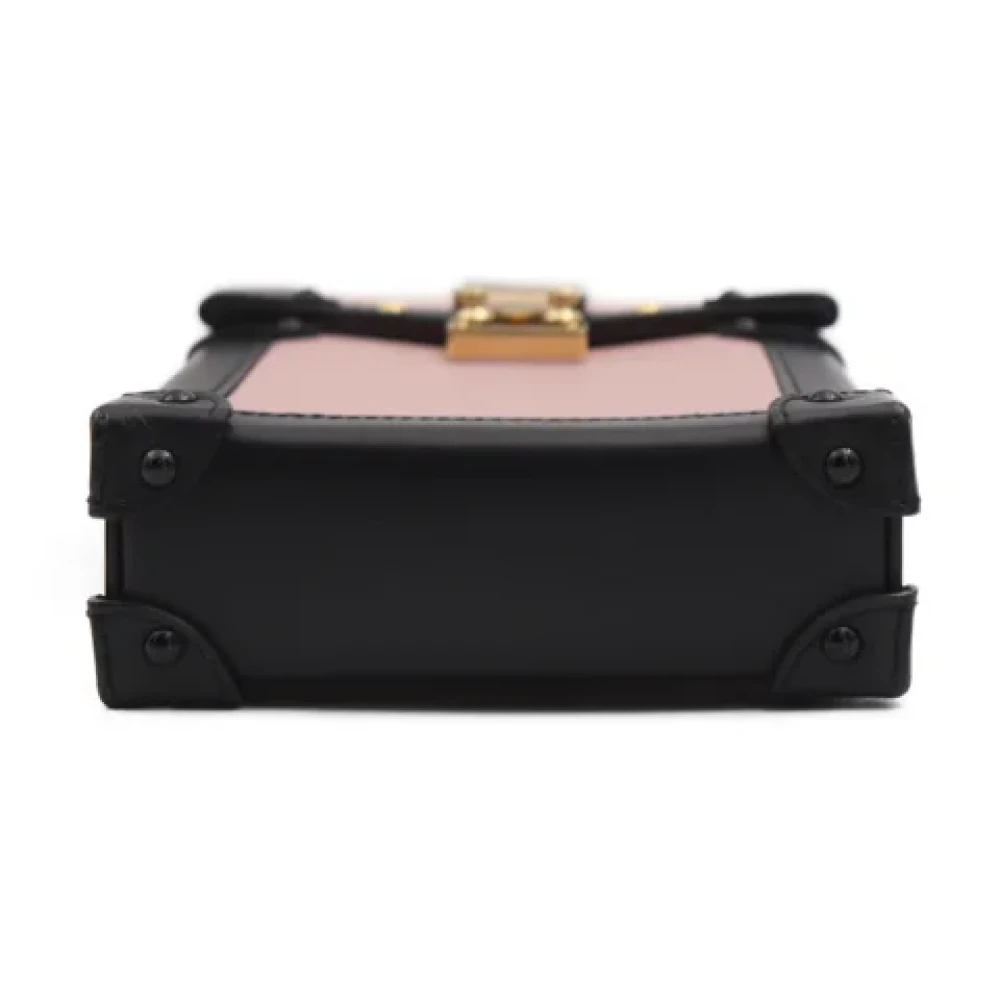 Louis Vuitton Vintage Pre-owned Leather clutches Pink Dames