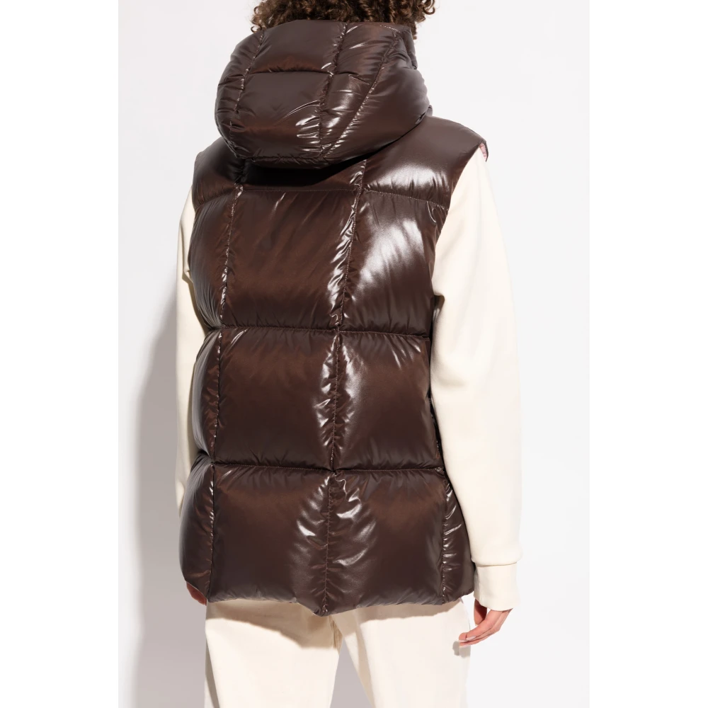Moncler Donsvest 'Luzule' Brown Dames