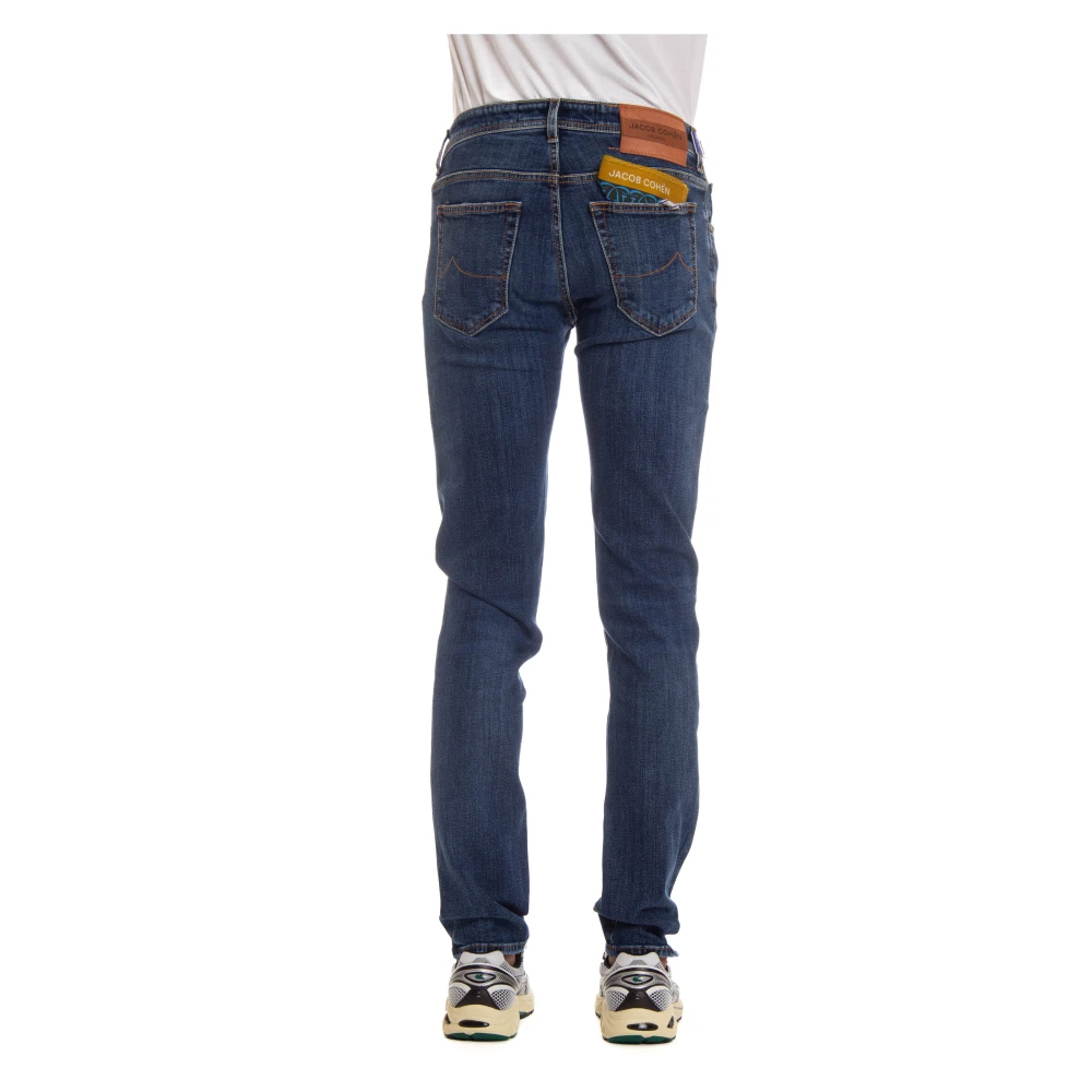 Jacob Cohën Luxe Denim Jeans Nick Fit Blue Heren