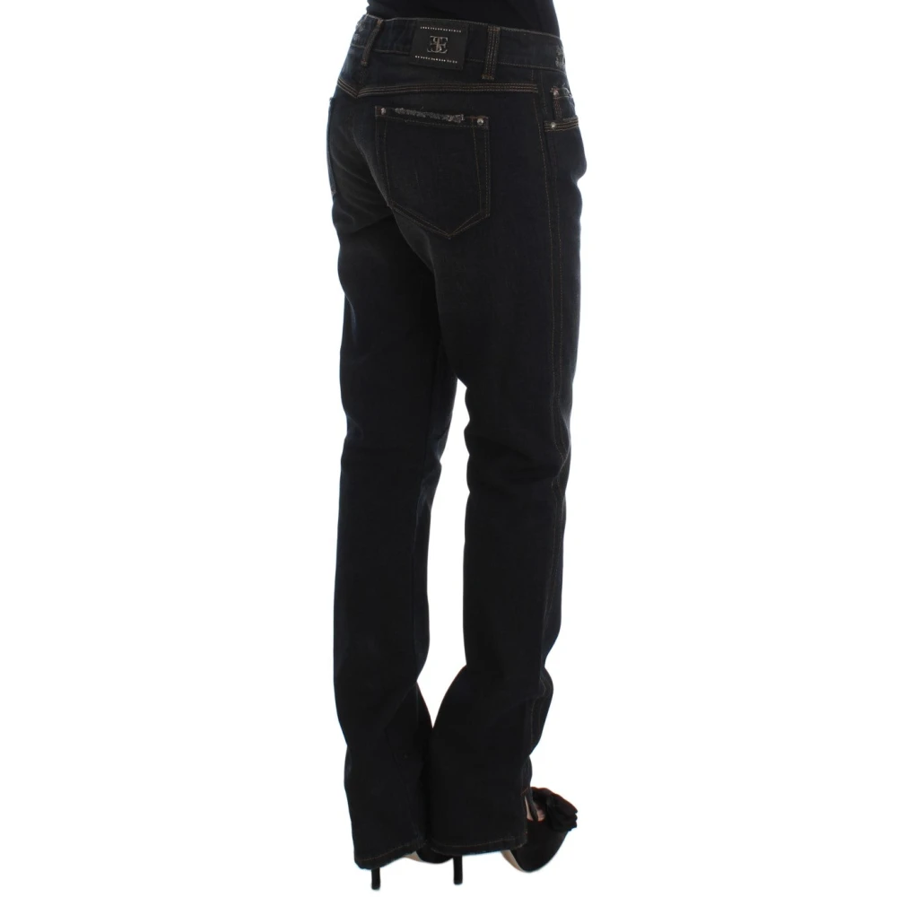 Ermanno Scervino Chic Boyfriend Jeans in Blauw Blue Dames