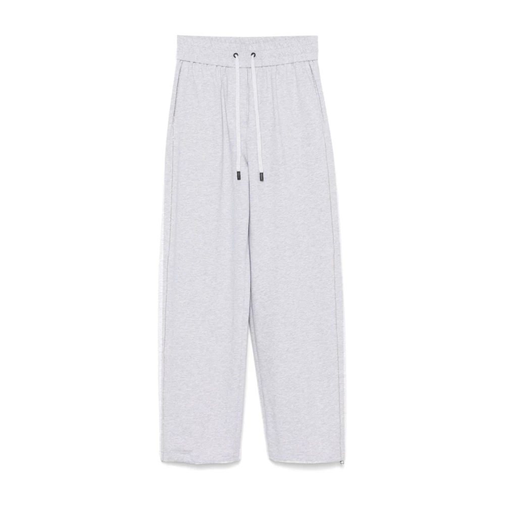 PESERICO Grijze Broek voor Vrouwen Gray Dames