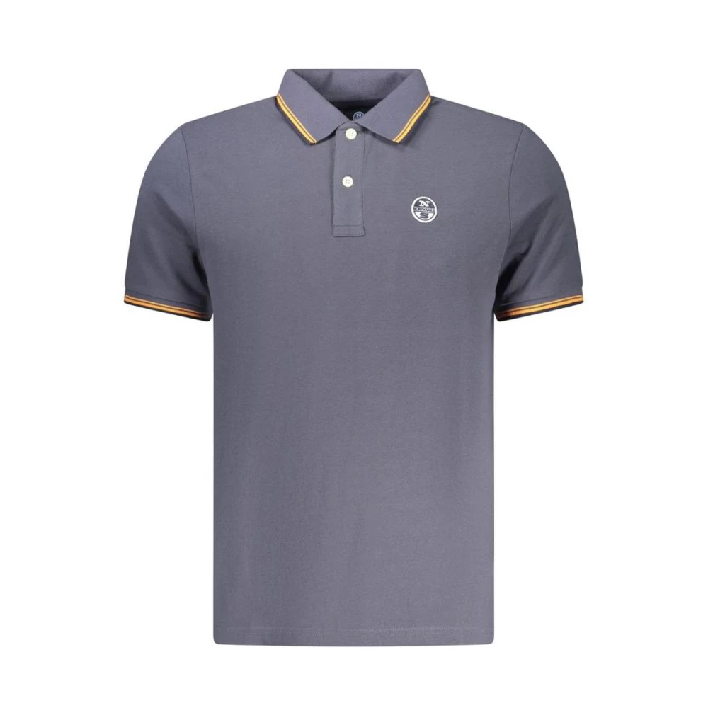 North Sails Blu Cotton Men's Polo - S - Image 2