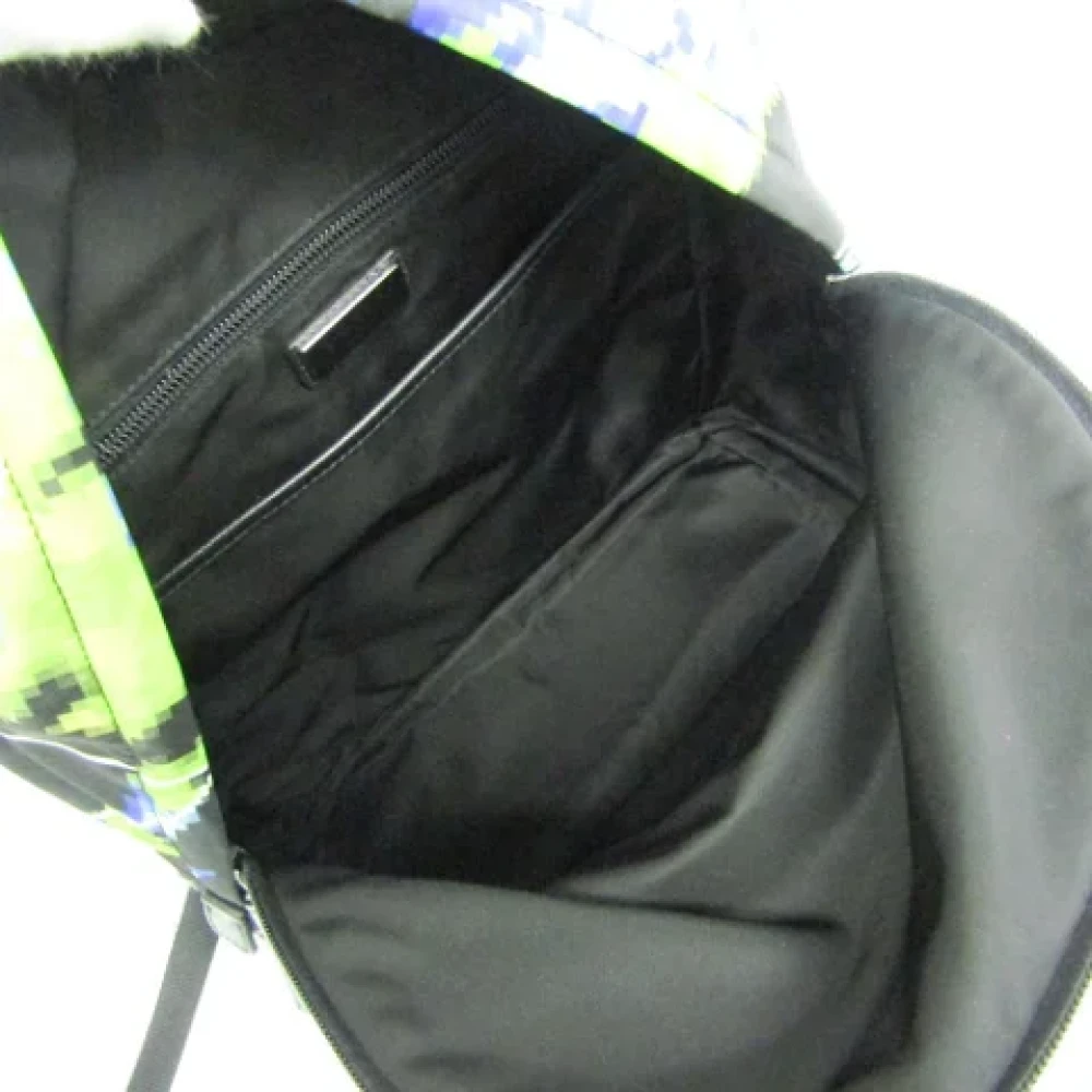 Prada Vintage Pre-owned Nylon backpacks Multicolor Dames
