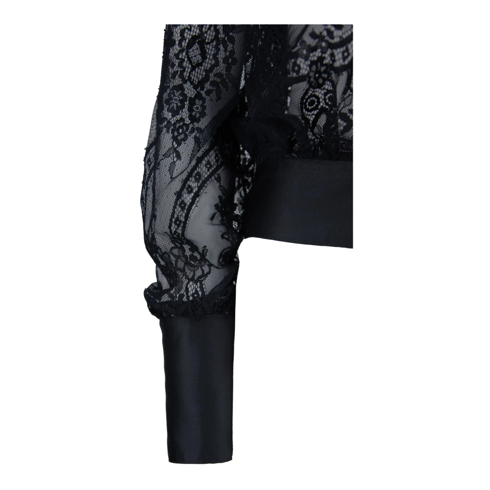 Aniye By Bloes met bloemenborduursel Black Dames