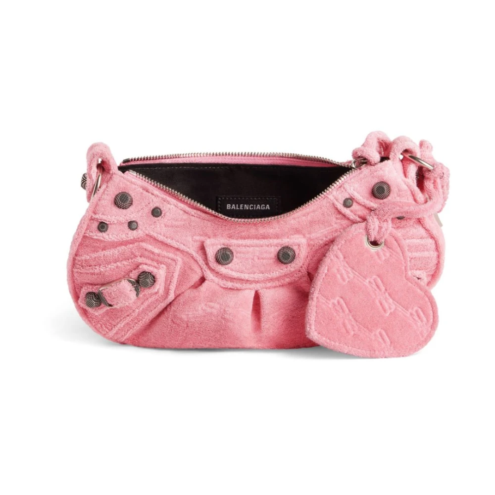 Balenciaga Flamingo Pink Mini Le Cagole Schoudertas Pink Dames