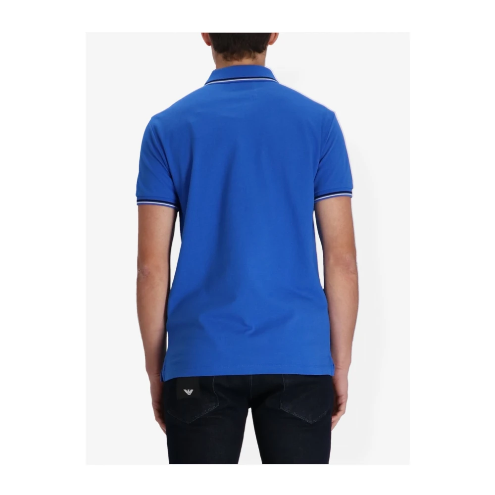 Emporio Armani Stijlvolle T-shirts en Polos Blue Heren