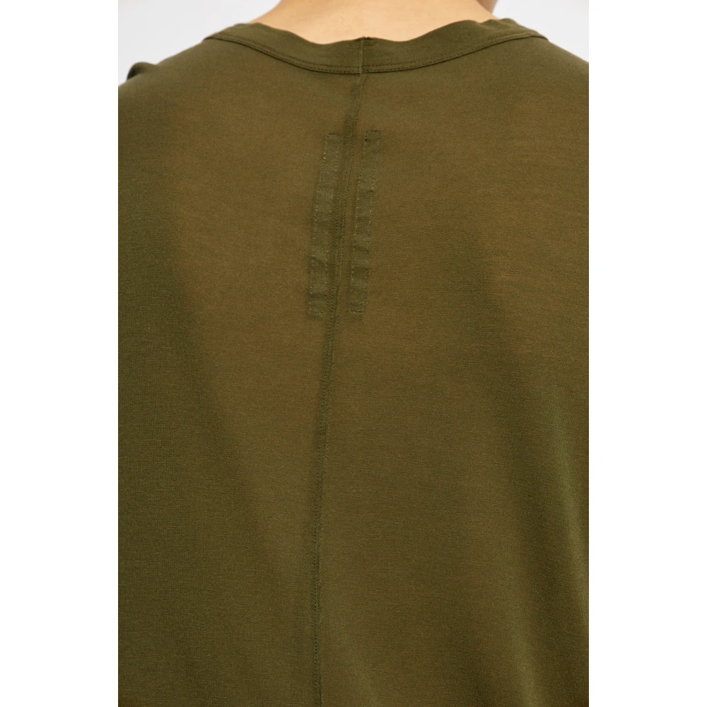 Rick Owens Level T-Shirt Green Heren