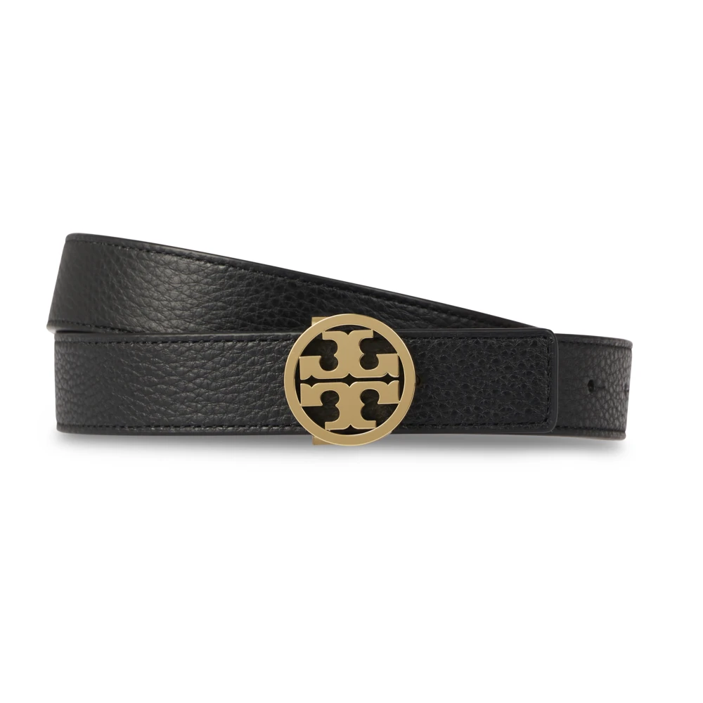 Tory Burch Black Reversible Miller Belt - Female - Belts - S - Accessories