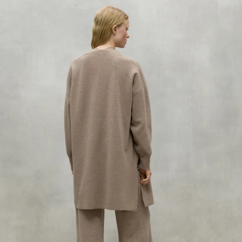 Ecoalf Gebreide Jassen Collectie Brown Dames