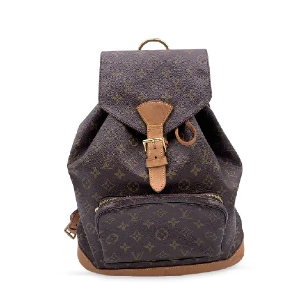 Stijlvolle Montsouris GM Rugzak Louis Vuitton Vintage Dames