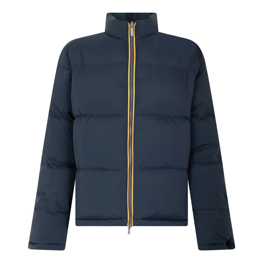 K-Way Uomo Blu Giacche, S, New,