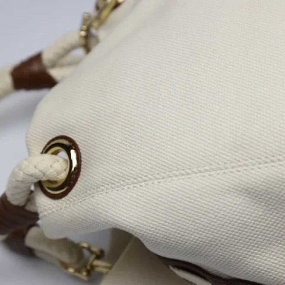 Michael Kors Pre-owned Fabric totes Beige Dames