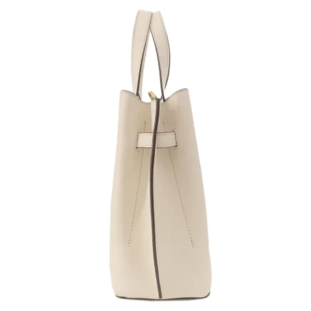 Michael Kors Pre-owned Leather handbags Beige Dames
