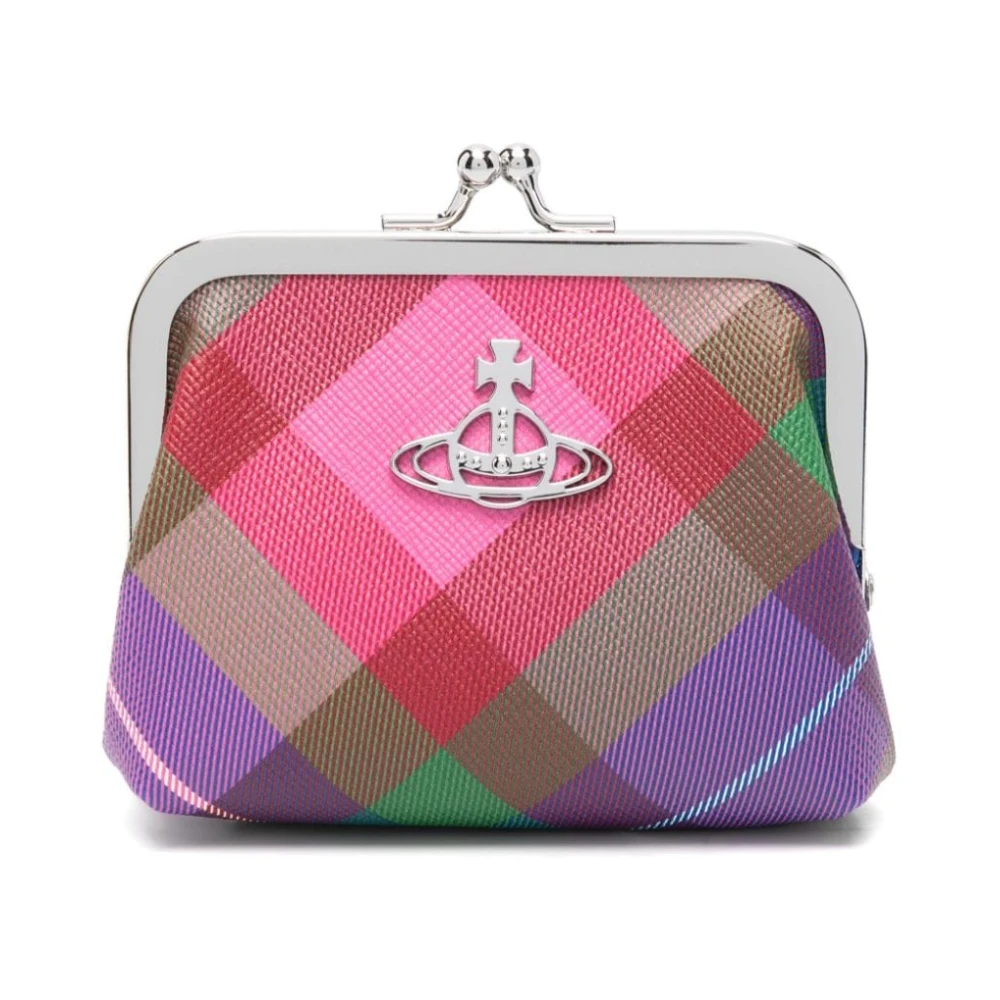 Vivienne Westwood Tartan Check Portemonnee Multicolor Dames