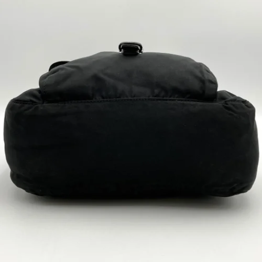 Prada Vintage Pre-owned Nylon prada-bags Black Heren