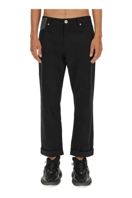 Strassed Pocket Regular Denim Pants
