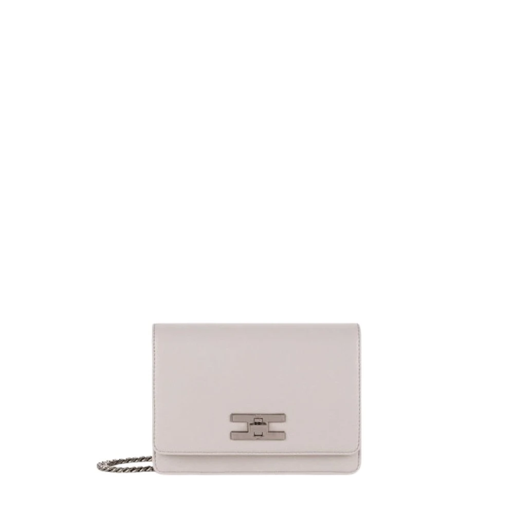 Elisabetta Franchi Stijlvolle Tassen Accessoires White Dames