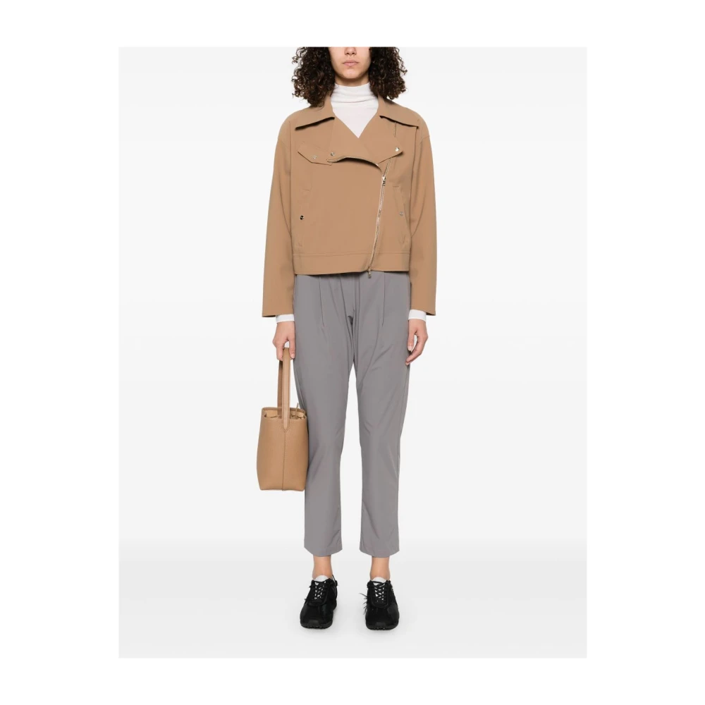 Herno Camel Outerwear Jacket Brown Dames